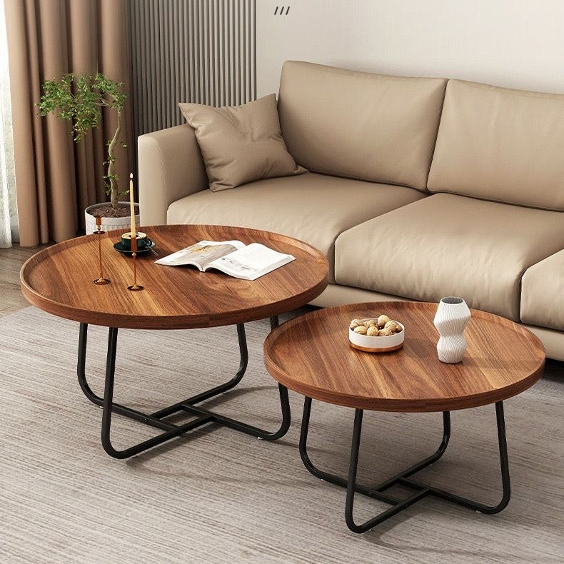 SET DE MESA RATONA CENTRAL - MADERA Y METAL